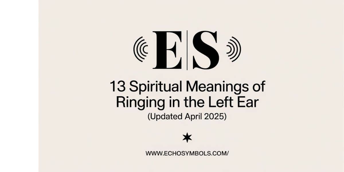 13 Spiritual Meanings of Ringing in the Left Ear (Updated April 2025)