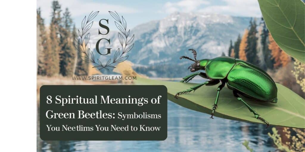 8 Spiritual Meanings of Green Beetles: Symbolisms You Need to Know