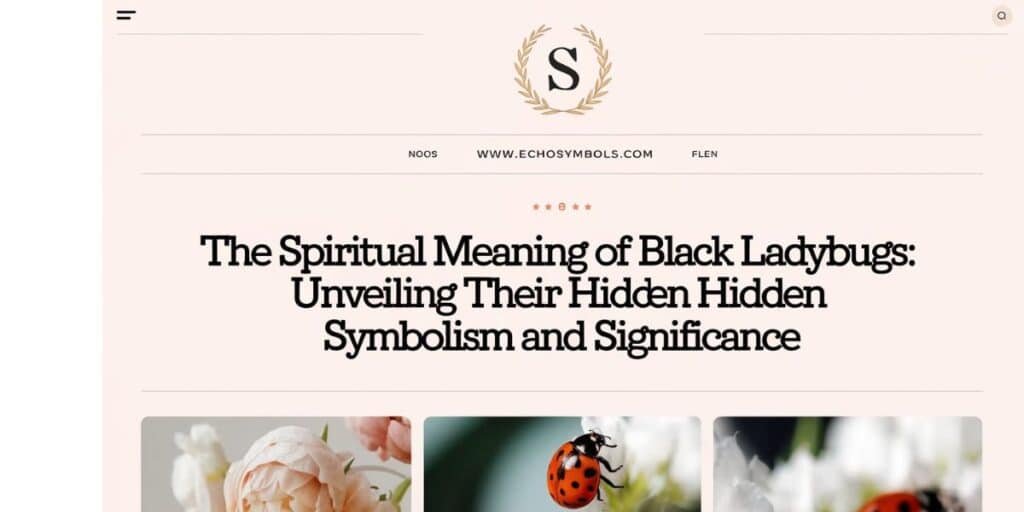 The Spiritual Meaning of Black Ladybugs: Unveiling Their Hidden Symbolism and Significance