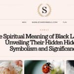 The Spiritual Meaning of Black Ladybugs: Unveiling Their Hidden Symbolism and Significance