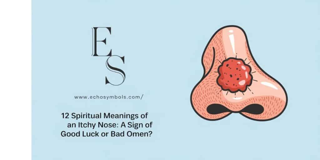 12 Spiritual Meanings of an Itchy Nose: A Sign of Good Luck or Bad Omen?