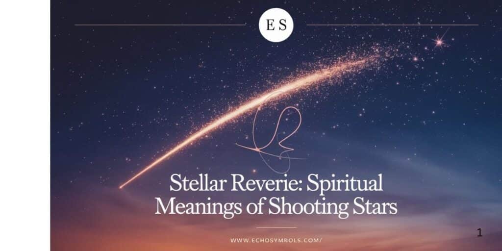 Stellar Reverie: Spiritual Meanings of Shooting Stars