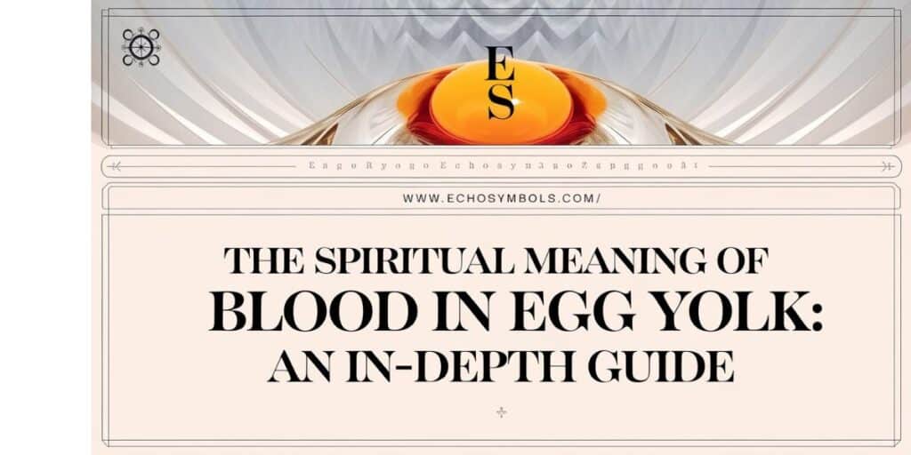 The Spiritual Meaning of Blood in Egg Yolk: An In-Depth Guide