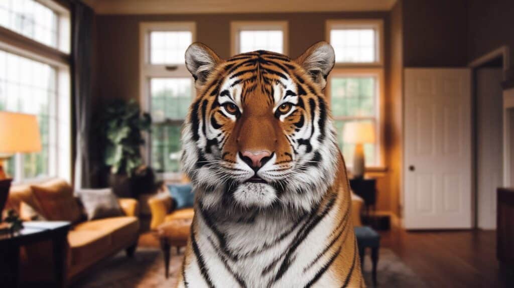 Dreams About Tigers in My House