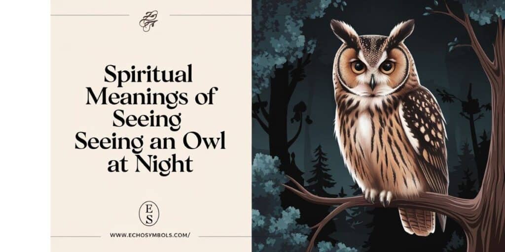 Spiritual Meanings of Seeing an Owl at Night