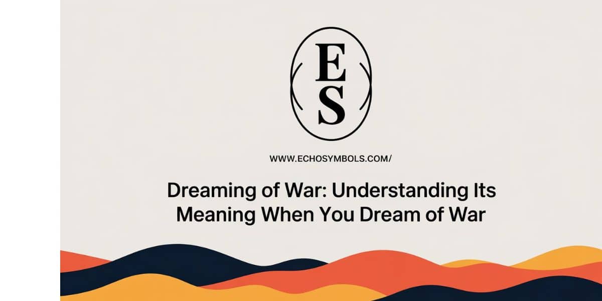 Dreaming of War: Understanding Its Meaning When You Dream of War