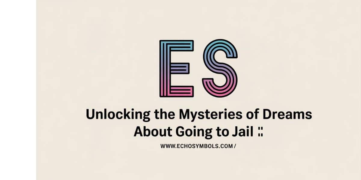 Unlocking the Mysteries of Dreams About Going to Jail