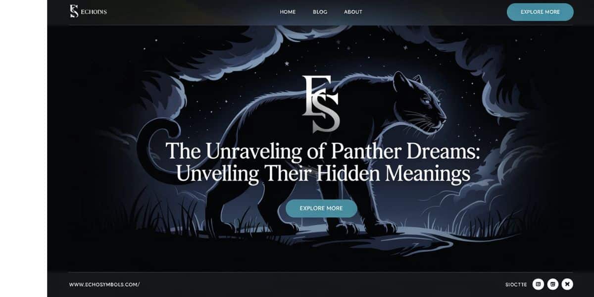 The Unraveling of Panther Dreams: Unveiling Their Hidden Meanings