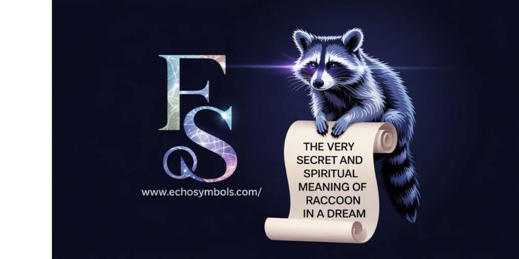 The very Secret and Spiritual Meaning of Raccoon in a Dream