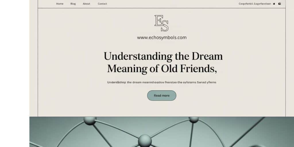 Understanding the Dream Meaning of Old Friend